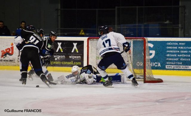 Photo hockey match Nantes - Tours  le 06/01/2018