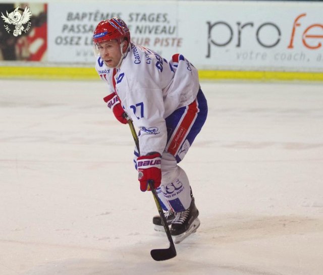 Photo hockey match Bordeaux - Lyon le 09/01/2018