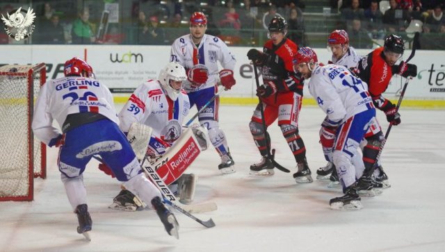 Photo hockey match Bordeaux - Lyon le 09/01/2018