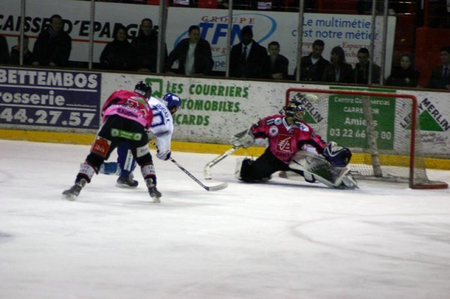 Photo hockey match Amiens  - Dijon  le 27/02/2009
