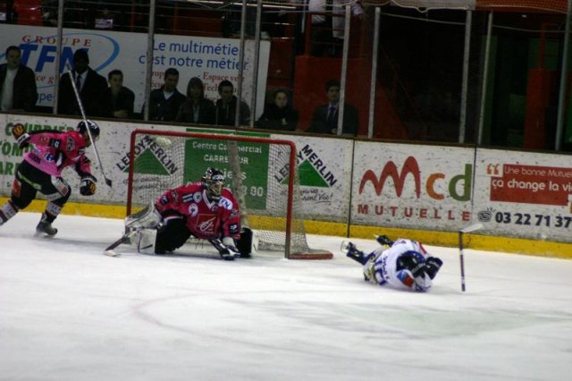 Photo hockey match Amiens  - Dijon  le 27/02/2009