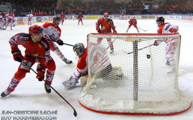 Photo hockey match Grenoble  - Bordeaux le 12/01/2018
