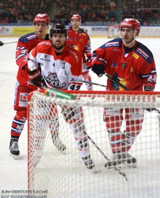 Photo hockey match Grenoble  - Bordeaux le 12/01/2018