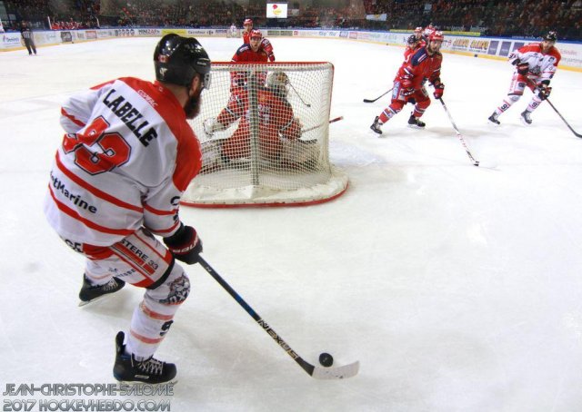Photo hockey match Grenoble  - Bordeaux le 12/01/2018