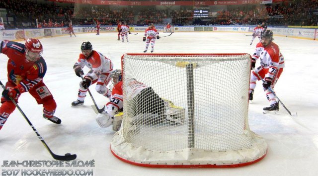 Photo hockey match Grenoble  - Bordeaux le 12/01/2018
