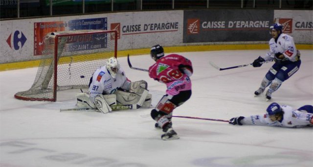 Photo hockey match Amiens  - Dijon  le 27/02/2009