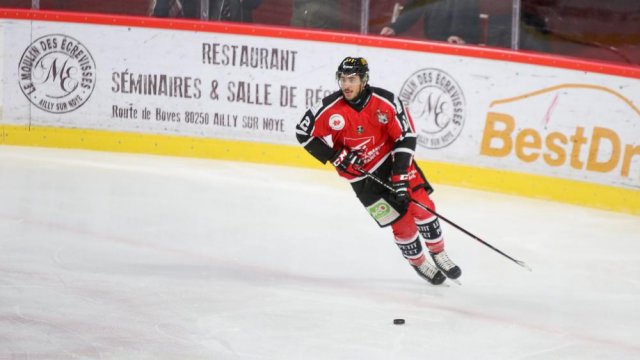 Photo hockey match Amiens  - Epinal  le 12/01/2018