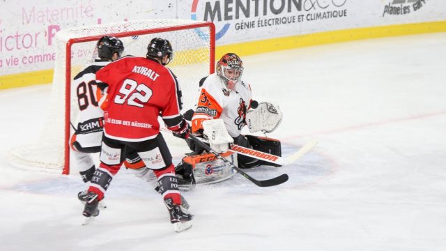 Photo hockey match Amiens  - Epinal  le 12/01/2018