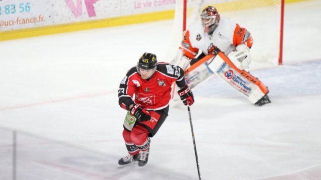 Photo hockey match Amiens  - Epinal  le 12/01/2018
