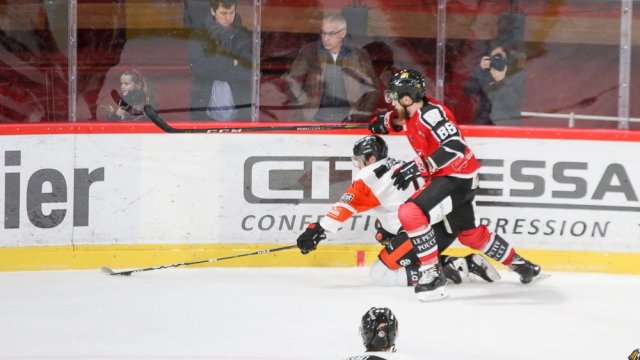 Photo hockey match Amiens  - Epinal  le 12/01/2018