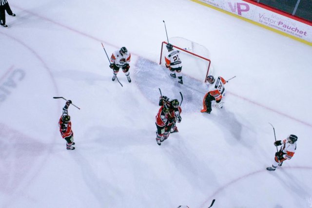 Photo hockey match Amiens  - Epinal  le 12/01/2018