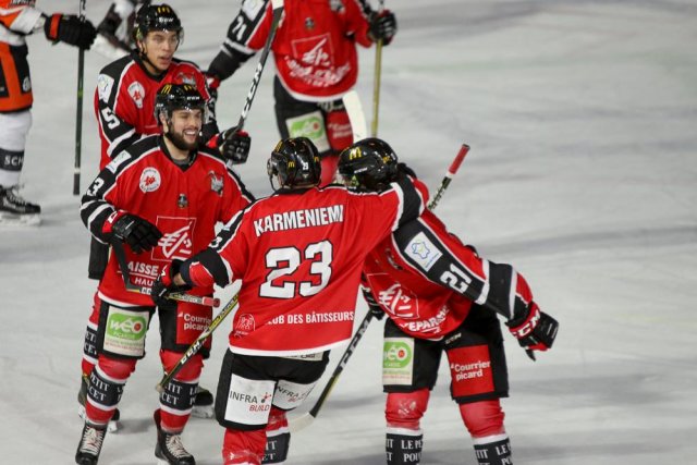 Photo hockey match Amiens  - Epinal  le 12/01/2018