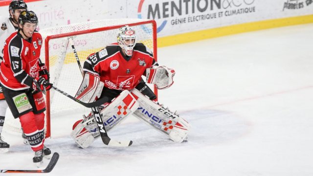Photo hockey match Amiens  - Epinal  le 12/01/2018