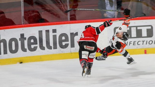 Photo hockey match Amiens  - Epinal  le 12/01/2018