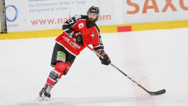 Photo hockey match Amiens  - Epinal  le 12/01/2018