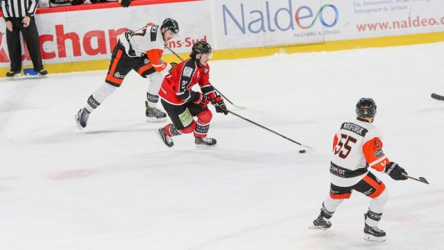 Photo hockey match Amiens  - Epinal  le 12/01/2018