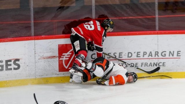 Photo hockey match Amiens  - Epinal  le 12/01/2018