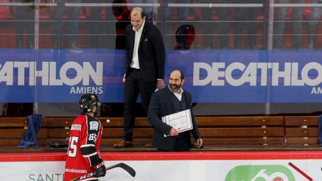 Photo hockey match Amiens  - Epinal  le 12/01/2018