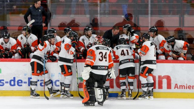 Photo hockey match Amiens  - Epinal  le 12/01/2018