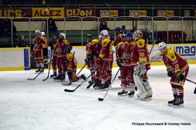 Photo hockey match Dijon  - Boulogne Billancourt le 13/01/2018