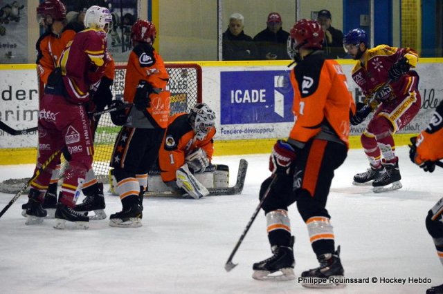 Photo hockey match Dijon  - Boulogne Billancourt le 13/01/2018