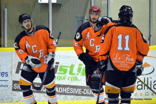 Photo hockey match Dijon  - Boulogne Billancourt le 13/01/2018