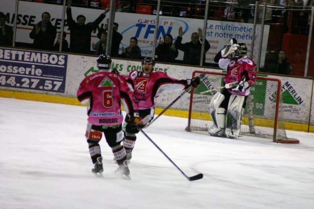 Photo hockey match Amiens  - Dijon  le 27/02/2009