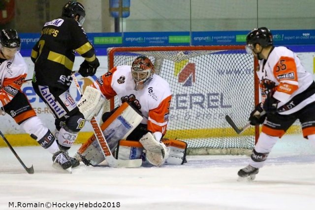 Photo hockey match Rouen - Epinal  le 14/01/2018