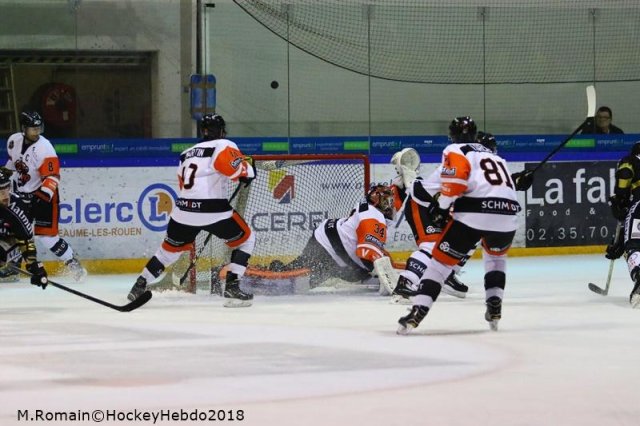 Photo hockey match Rouen - Epinal  le 14/01/2018