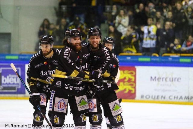 Photo hockey match Rouen - Epinal  le 14/01/2018