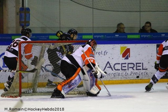 Photo hockey match Rouen - Epinal  le 14/01/2018
