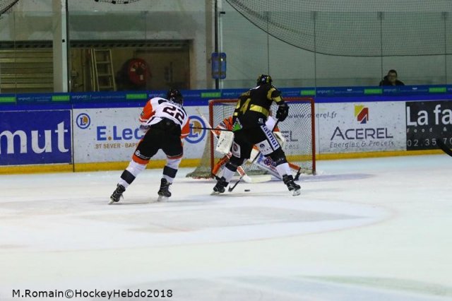 Photo hockey match Rouen - Epinal  le 14/01/2018