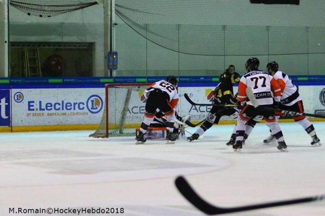 Photo hockey match Rouen - Epinal  le 14/01/2018
