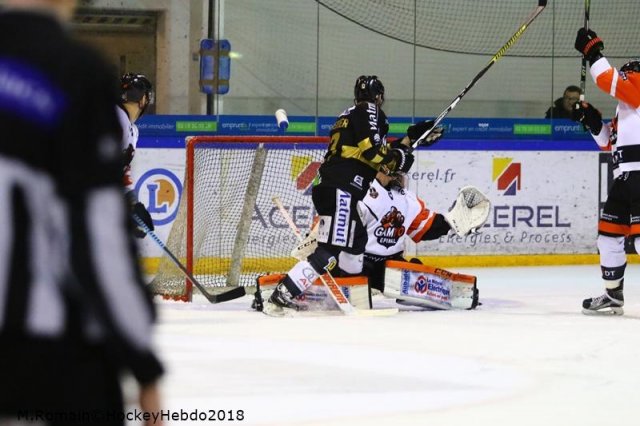 Photo hockey match Rouen - Epinal  le 14/01/2018