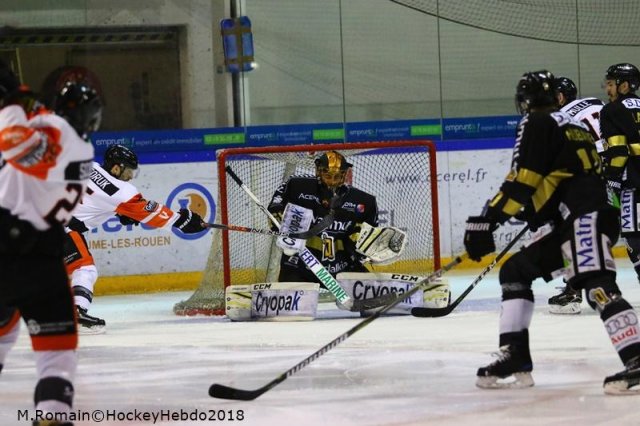 Photo hockey match Rouen - Epinal  le 14/01/2018