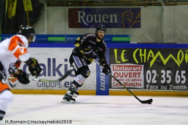 Photo hockey match Rouen - Epinal  le 14/01/2018