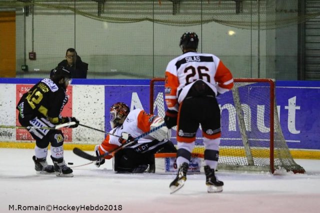 Photo hockey match Rouen - Epinal  le 14/01/2018