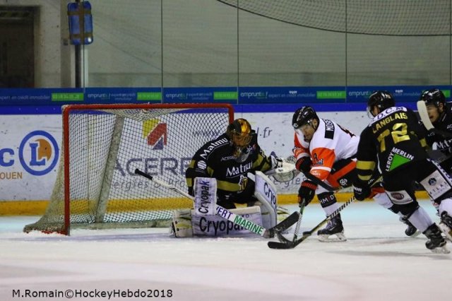Photo hockey match Rouen - Epinal  le 14/01/2018
