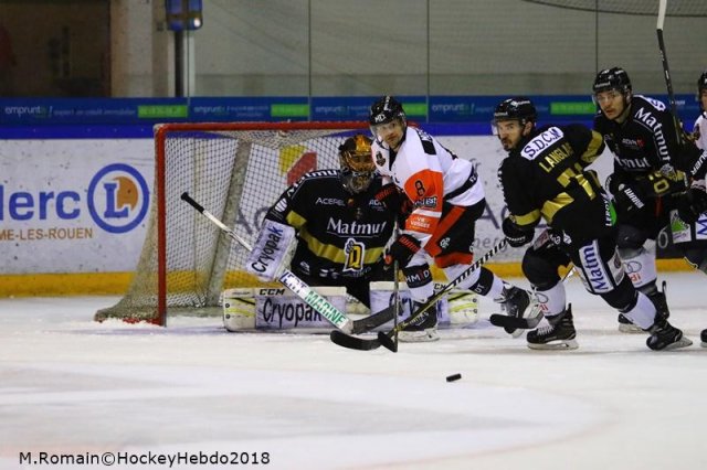 Photo hockey match Rouen - Epinal  le 14/01/2018