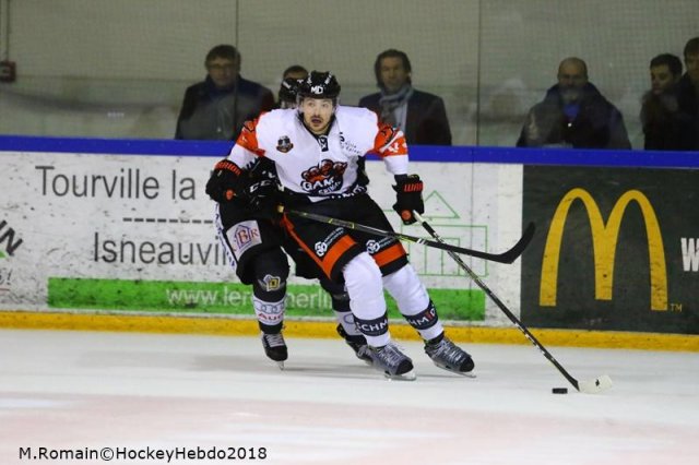 Photo hockey match Rouen - Epinal  le 14/01/2018