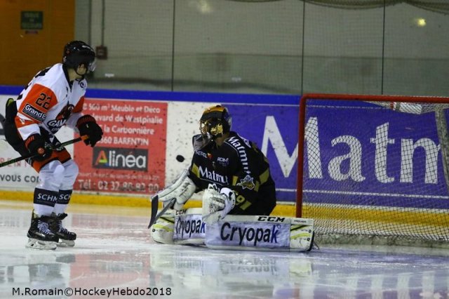 Photo hockey match Rouen - Epinal  le 14/01/2018