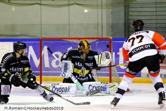 Photo hockey match Rouen - Epinal  le 14/01/2018