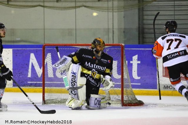 Photo hockey match Rouen - Epinal  le 14/01/2018