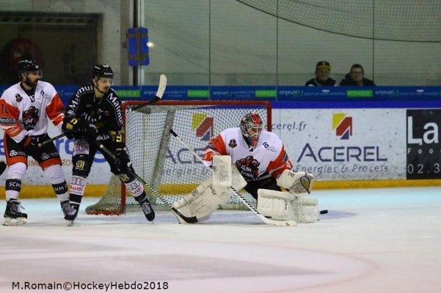 Photo hockey match Rouen - Epinal  le 14/01/2018