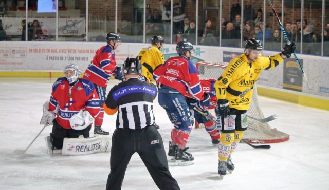 Photo hockey match Angers  - Rouen le 12/01/2018