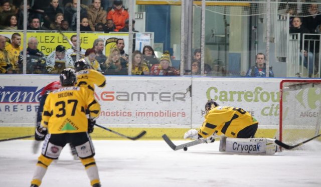 Photo hockey match Angers  - Rouen le 12/01/2018