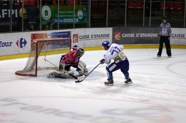Photo hockey match Amiens  - Dijon  le 27/02/2009