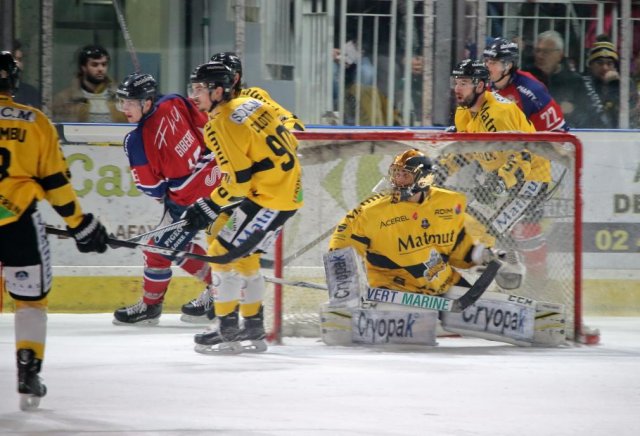 Photo hockey match Angers  - Rouen le 12/01/2018