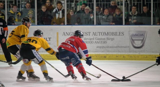 Photo hockey match Angers  - Rouen le 12/01/2018