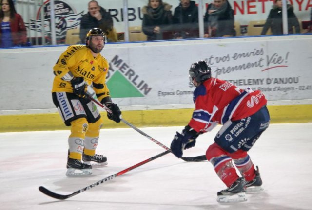Photo hockey match Angers  - Rouen le 12/01/2018